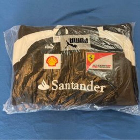 Puma Black Racing Puffer Jacket - Men's XL - Picture 3 of 8